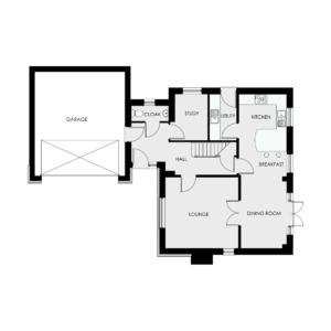 ty newydd heights - Ashford ground floor plan update