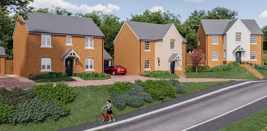 Ty newydd heights housing development trefechan