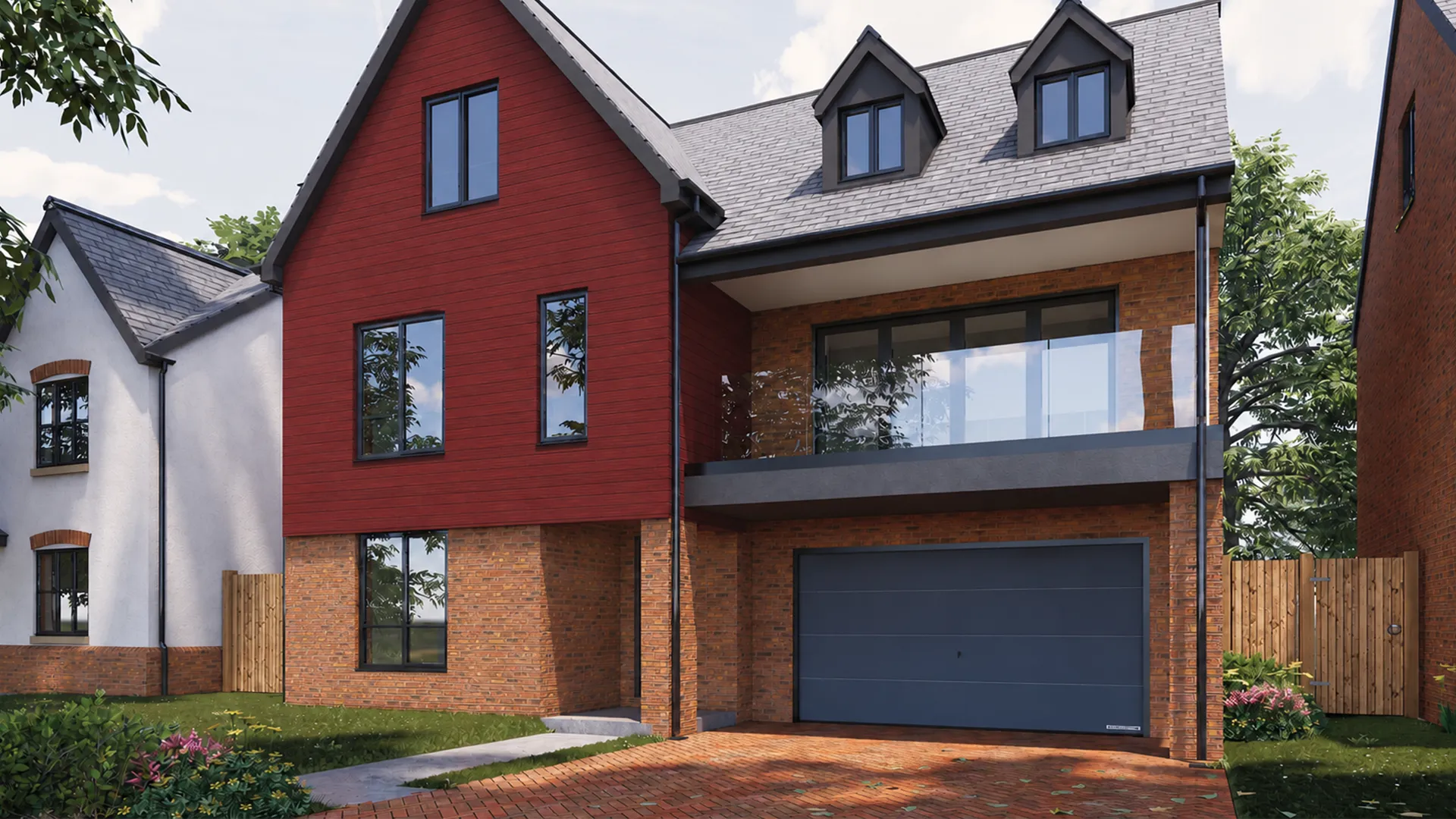wdl homes - The Dell Llwydcoed housing development
